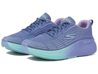 Skechers Max Cushioning Elite 2.0 Speed Play Womens Shoes Blue/Lavender : 6.5 B - Medium, Textile