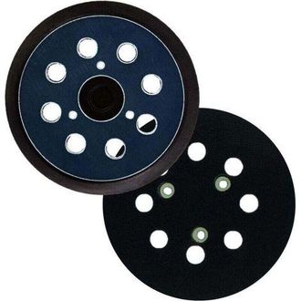 No Brand 2 Unidades De 2 Almohadillas Abrasivas Para Lijadora Orbital De 8 Agujeros, 125 Mm, Compatibles Con Makita M9204 Bo5030 Bo5031 Dbo180z Bo8041 Dbo180rm