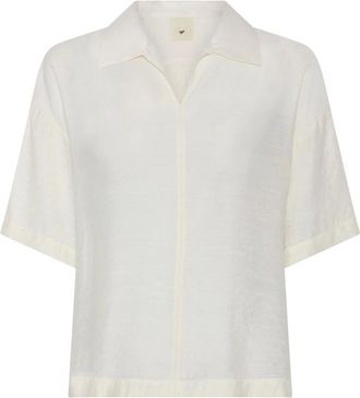 Julie Fagerholt - Heartmade Mujer, Blusas y Camisas, Blanco, Talla: XL
