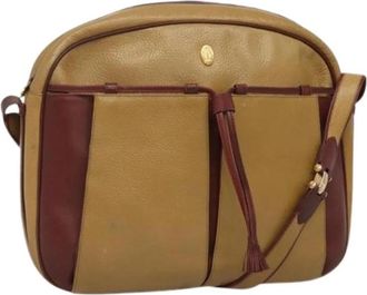 Cartier Tweedehands leren schoudertassen - Dames - Vintage Schoudertas - Beige - ONE Size - Vintage