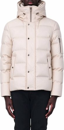 Moorer Hooded Zipper Jacket In Mandorla