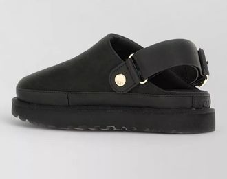 UGG leather clog mules