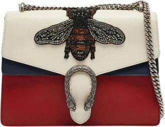 Gucci Pre-owned Vintage Cross Body Bag - Dames - Vintage Schoudertas - Veelkleurig - ONE Size - Leer - Vintage