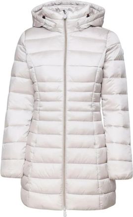 Save The Duck Reese Hooded Coat - Dames - Parka Jassen - Wit - 3XL - Jassen