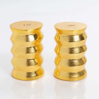 Lunares Brancussi Salt & Pepper Set in Gold at Nordstrom