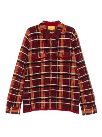 Guest In Residence checked cashmere shirt - unisex - Cashmere - L - Brown