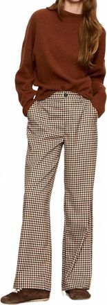 Sanctuary Ribbed Doman Sweater In Burnt Cocoa