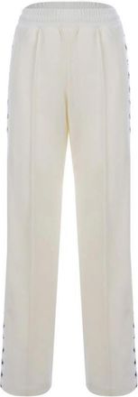 Golden Goose Technical Fabric Jogging Pants With Grosgrain Band And Star Accents