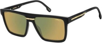 Carrera Victory C 03/S Zonnebril - unisex - Zonnebrillen - Zwart - 58 MM - Leer - Accessoires