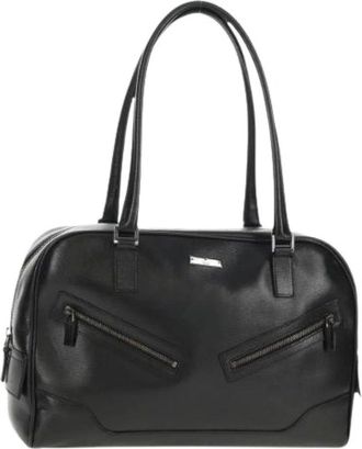 Gucci Pre-owned Shoulder Bags, female, Black, Size: ONE SIZE Pre-owned Vintage Shoulder Bag