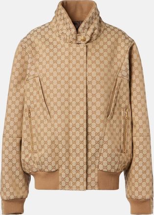 Gucci Giacca blouson in canvas GG