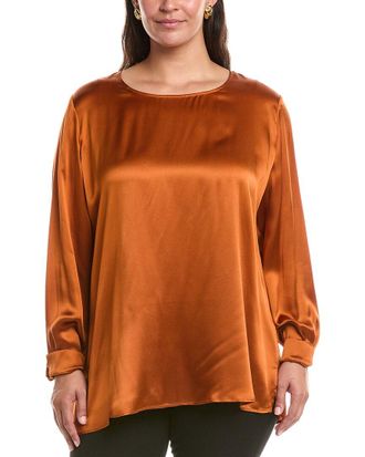 Marina Rinaldi Plus Ottelia Silk Shirt