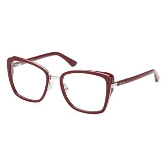 Guess Glasses, unisex, Red, Size: 54 MM Optical Frame