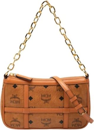 MCM Borsa a spalla Pre-owned - - Pre-owned - Donna - Marrone - ONE SIZE