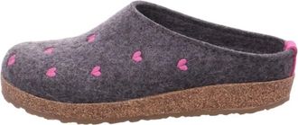 Haflinger Slippers - Dames - Schoenen - Grijs - Maat: 41 EU