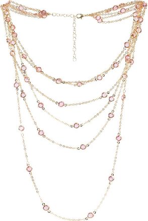 Saachi Saachi Crystal Layer Necklace