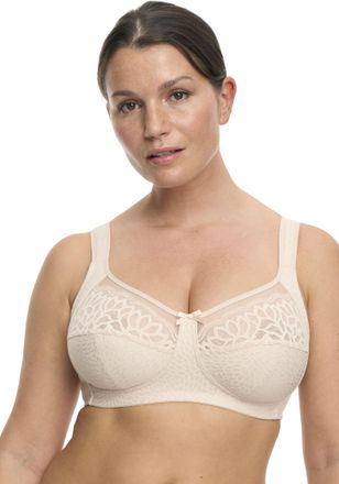 Susa B&uuml;gelloser BH SUSA Classic, Damen, Gr. 100, Cup C, beige (sand), Obermaterial: 54% Polyamid, 27% Baumwolle, 19% Elasthan, unifarben, bequem, BHs B&uuml;gel