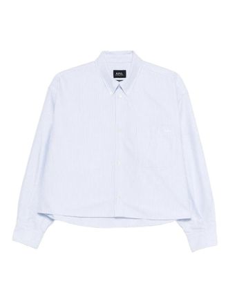 A.P.C. Sophia gestreepte blouse - Wit