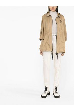 Moncler WOMENS CUFFED JOGGERS Size: M, colour: WHITE