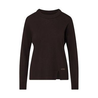 Liu Jo Wf 6418 Ma 16R Trui - Dames - Ronde hals truien - Bruin - L - Wol - Truien & Vesten