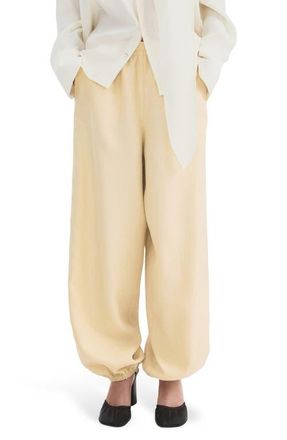 Mango Balloon Sweatpants in Ecru at Nordstrom, Size X-Large