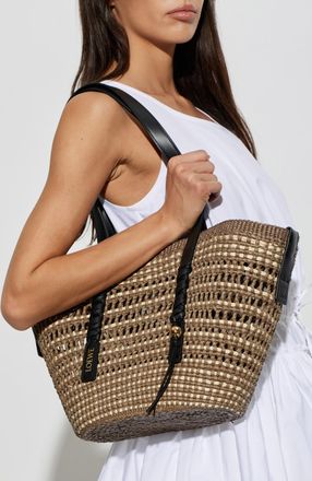 Loewe Medium Braid Bag, Womens, Beige