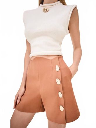 Alexis Tao Sweater In White
