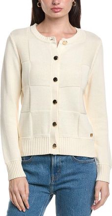 Halston Heritage Check Cardigan