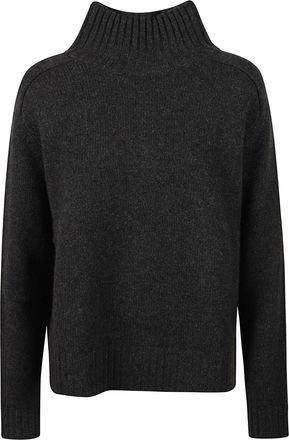 Be You Textured Knit Turtleneck Sweater with Ribbed High Neckline