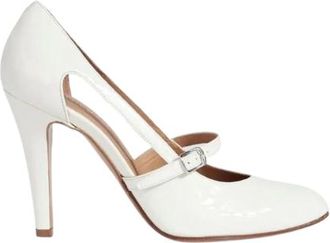 Maison Margiela Maison Margiela White Patent Mary Janes Size 39