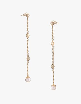 Tutti & Co Womens Tidal Earrings - Gold