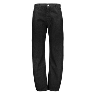 Low Classic Straight Fit Jeans, female, Black, M, Classic Denim Jeans with Logo Detail