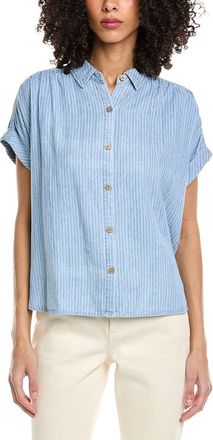 Faherty Breeze Linen-Blend Shirt