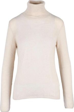 Eleventy Turtleneck Pullover - Dames - Coltruien - Beige - L - Kasjmier - Truien & Vesten