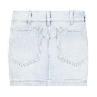 The Attico Dames, Rokken, Blauw, Maat: W26 Katoen