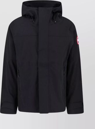 Canada Goose hooded long sleeve jacket side pockets