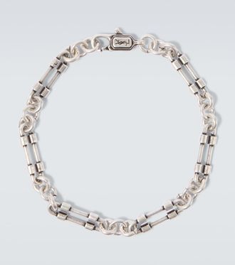 Saint Laurent Cassandre chain bracelet