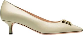 Bally Evanca 45 Leather Pumps, Brand Size 35 ( US Size 4.5 )