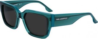 Karl Lagerfeld Womens KL6142S 55 316 Sunglasses - Green - One Size