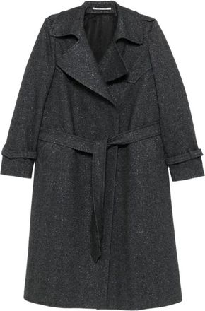Tagliatore Trench Coats - Dames - Trenchcoats - Zwart - L - Jassen