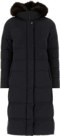 Moorer Mujer, Abrigos, Negro, Talla: M