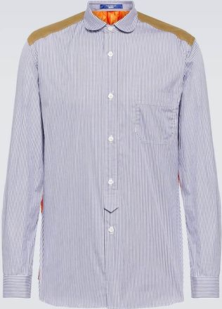 Junya Watanabe Panelled cotton-blend shirt