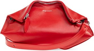 Alexander McQueen Alexander McQueen, Shoulder Bags, female, Red, Size: ONE SIZE Manta Clutch
