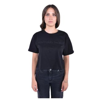 Michael Kors Mujer, Camisetas, Negro, Talla: S