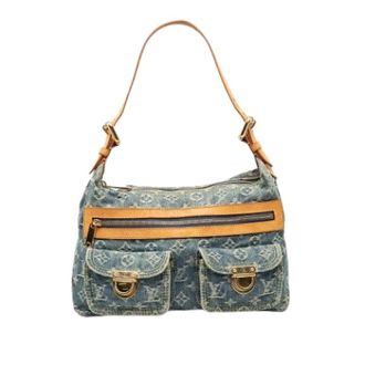 Louis Vuitton Pre-owned Shoulder Bags, female, Blue, Size: ONE SIZE Pre-owned The Baggy