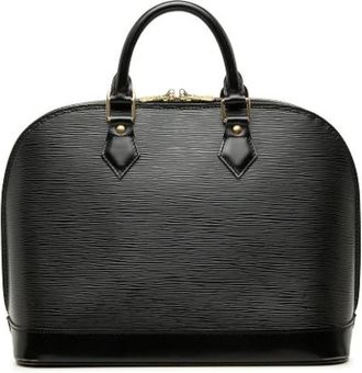 Louis Vuitton Pre-owned Alma PM - Dames - Vintage Handtas - Zwart - ONE Size - Leer - Vintage