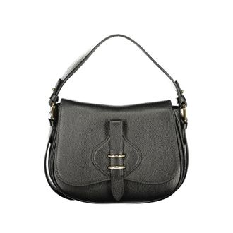 Coccinelle Zwarte Leren Dames Handtas