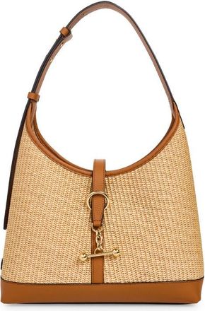 Strathberry Kite Raffia Hobo Bag in Tan/natural at Nordstrom