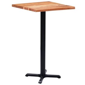 Berkfield Home Bistro Table Leg Black 56x56x107 cm Cast Iron | Size: 56 x 56 x 107 cm