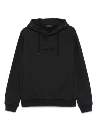 パーカー・フーディ HERNO Resort double cotton knit and nylon hoodie Herno Resort Double Cotton Knit And Nylon Hoodie from